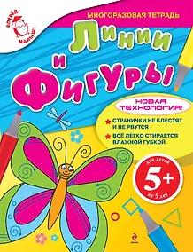 Купить Линии и фигуры Многоразовая тетрадь — Фото №1