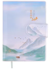 Купить Записная книжка А6 80 листов в линейку, "Japan" на кнопке, в ассортименте — Фото №1