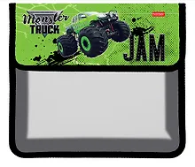 Купить Папка для тетрадей А5 "MonsterTruck" 2отд., пластик, липучка. — Фото №1