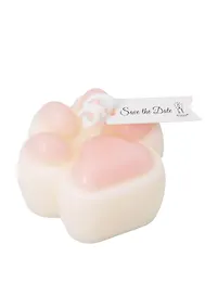 Купить Свеча ароматическая Лапка розовая (4,5х4,5) (12-202509-HD-12) (Lafilaf) — Фото №1