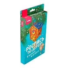 Купить Роспись по дереву.Ёлочная игрушка "Время волшебства" Фнн-031 — Фото №1