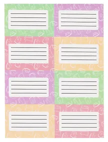 Купить Наклейки для тетрадей 24 штуки "Коты" — Фото №1