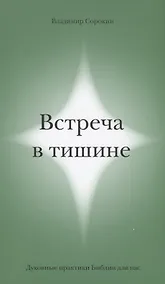 Купить Встреча в тишине. Духовные практики Библии для нас — Фото №1