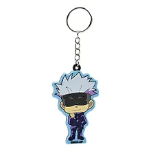 Купить Коллекционный 2D брелок Jujutsu Kaisen, Сатору Годжо, YuMe, (5х7х16), (11261) — Фото №1