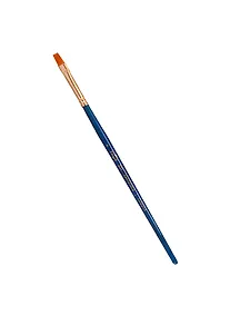 Купить Кисть художественная Галерея, синтетика, плоская, короткая ручка №6, Гамма — Фото №1