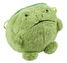 Купить Сумочка плюшевая Лягушка (20х20) (12-11637В-202406-10) Bookvalno — Фото №1