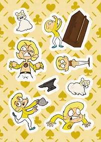 Купить Лист Стикеров 13 Карт. Феликс. Земля Королей — Фото №1