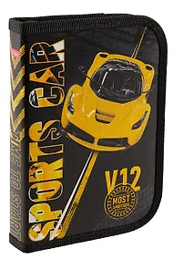 Купить Пенал 1 отделение "Автоспорт" 19*13 см, молния — Фото №1