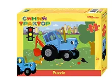 Купить Пазл 35 "Синий трактор" (Биг Папа) — Фото №1