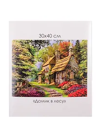 Купить Алмазные узоры. Домик в лесу — Фото №1