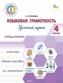 Купить Языковая грамотность. Русский язык. 4 класс: тетрадь-тренажёр — Фото №1