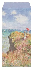 Купить Конверт для денег "Клод Моне. Прогулка по скалам" 5шт/упак — Фото №1