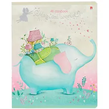 Купить Тетрадь в клетку Альт, "Волшебные миры", 48 листов, в ассортименте — Фото №1