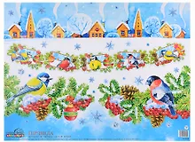 Купить Гирлянда новогодняя с плакатом А3 1,6 м — Фото №1