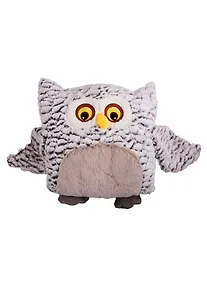 Купить Мягкая игрушка Сова, цвет серый (текстиль) (30х30) — Фото №1