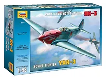 Купить Сборная модель ЗВЕЗДА, Самолет, Советский истребитель ЯК-3", 1:48" — Фото №1