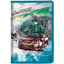 Купить Папка для тетрадей А5 "Форсаж" пластик., на молнии, Proff — Фото №1