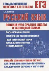 Купить Русский язык. Полный курс средней школы в таблицах и схемах — Фото №1