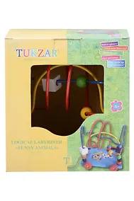Купить Игра настольная TUKZAR Логический лабиринт Забавные зверята — Фото №1
