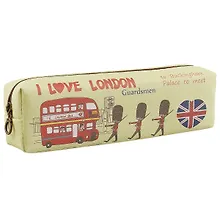 Купить Пенал на молнии «I love London», 19 х 5,5 см — Фото №1