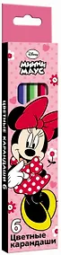Купить Карандаши цветные 06цв "Miss Minnie" к/к, подвес, Disney — Фото №1