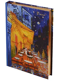 Купить Блокнот Ван Гог Ночная терраса кафе (золотой обрез) — Фото №1