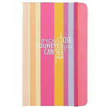 Купить Записная книжка «Цветные полосы», 96 листов, А6+ — Фото №1