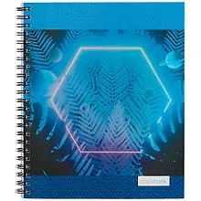 Купить Тетрадь в клетку Listoff, "Неоновый сад", 96 листов, в ассортименте — Фото №1