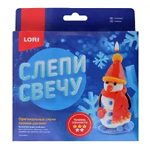 Купить Слепи свечу "Снеговик" — Фото №1