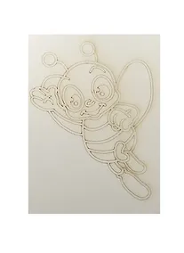 Купить Трафарет Пчелка (А5) (440) (упаковка) — Фото №1