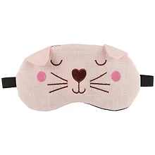 Купить Маска для сна с ушками Спящий котик (пакет) (12-37559-7566) — Фото №1