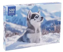Купить Пазл Origami "Хаски", 500 элементов — Фото №1