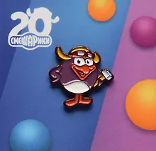 Купить Значок Смешарики Пин (металл) (4627077847572) — Фото №1