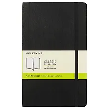Купить Книга для записей Moleskin Classic Soft, мягкая обложка, чёрная, 96 листов, А5 — Фото №1
