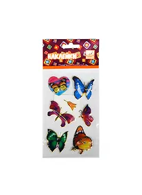 Купить Наклейки FANCY объемные 3D Бабочки 7,5*19,5см, асс. 3 дизайна — Фото №1