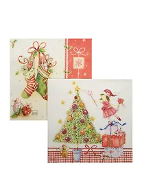 Купить Набор салфеток для Декупажа Подарки от феи (611421/611436) (2шт) (упаковка) — Фото №1