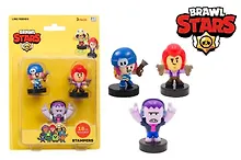 Купить Штампики Brawl Stars, Фрэнк, Кольт и Пэнни, (5см), (BRW5020D) — Фото №1