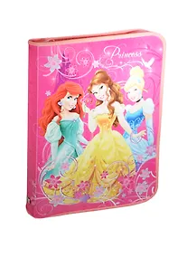 Купить Папка для труда А4 (48,4*32,4) "Принцессы" на молнии, Disney — Фото №1