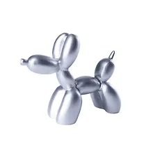 Купить Декоративная фигурка Собачка-шарик (металлик) (8х9) (керамика) (12-fengshen-202506-D1) — Фото №1