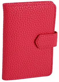 Купить Визитница 24 карточки Palette иск.кожа, розовая, InFolio/Инфолио — Фото №1