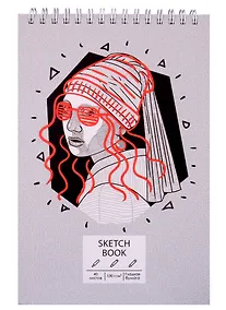 Купить Скетчбук А5 40л "SKETCHBOOK. Art", белый офсет, 100г/м2, евроспираль — Фото №1