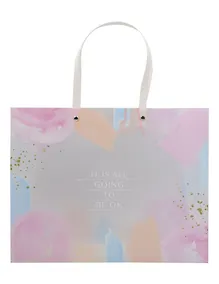 Купить Пакет А4 32*25*11 "Акварель", пластик, ассорти — Фото №1