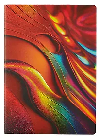 Купить Книга для записей А4- 80л "Dream book. № 4" иск.кожа, комбинир.блок (точка, клетка), инд.уп. — Фото №1