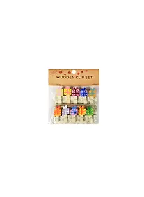 Купить Набор декор. дерев. прищепок Подарочные коробки (11061800) (10 шт.) (микс цветов) (коробка) — Фото №1