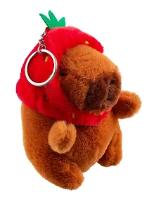 Купить Брелок Капибара Кигуруми (плюш) (14см) (12-0751-O3) Bookvalno — Фото №1