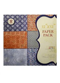 Купить Набор бумаги для скрапбукинга 30*30см, 12 листов, Орнамент 3 (11-22345-7) — Фото №1