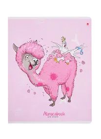 Купить Тетрадь в клетку Альт, "Альпака и ее друзья", 48 листов, в ассортименте — Фото №1
