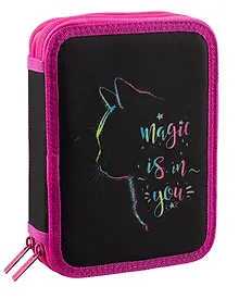 Купить Пенал 2 отделения "Magic Cat" 21*14 см,  полиэстер — Фото №1