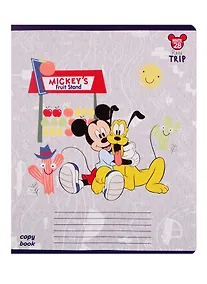 Купить Тетрадь в клетку Hatber, "Микки Маус (Disney)", 12 листов, в ассортименте — Фото №1