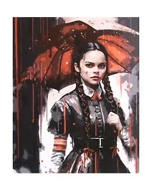 Купить Холст с красками по номерам "Красный дождь", 40 х 50 см — Фото №1